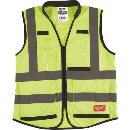 Milwaukee Tool Large/Extra Large Yellow Class 2 High Visibility Safety Vest CSA 48-73-5062
